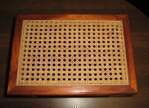 sheet cane, pressed in cane, 